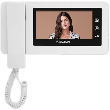 مانیتور آیفون تصویری سوزوکی مدل 425m سایز ۴.۳ اینچ حافظه دار ، 2 پنل