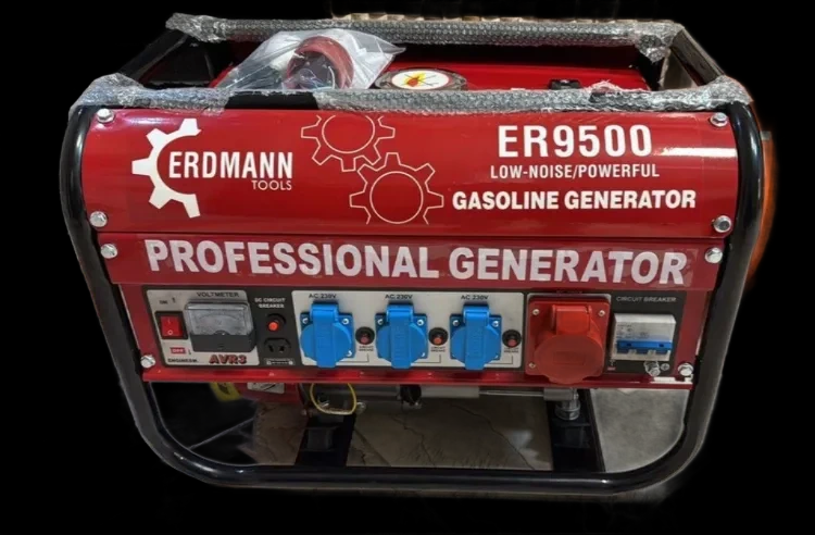 موتور برق بنزینی اردمن مدل ER9500 ظرفیت ۳/۵ کیلووات تک فاز