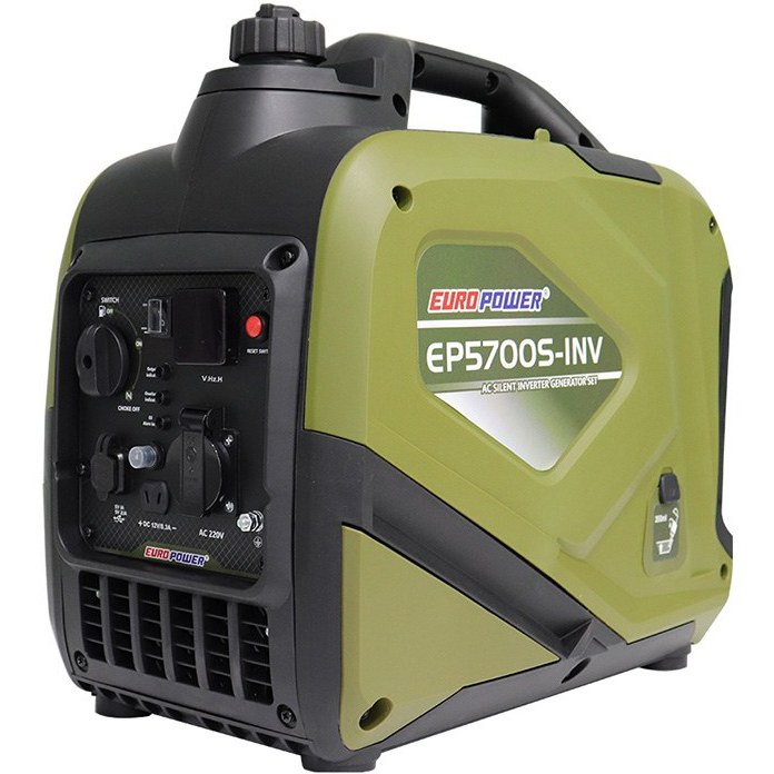 موتور برق سایلنت یورو پاور مدل EP5700S-INV ظرفیت ۳ کیلو وات تک فاز با گارانتی