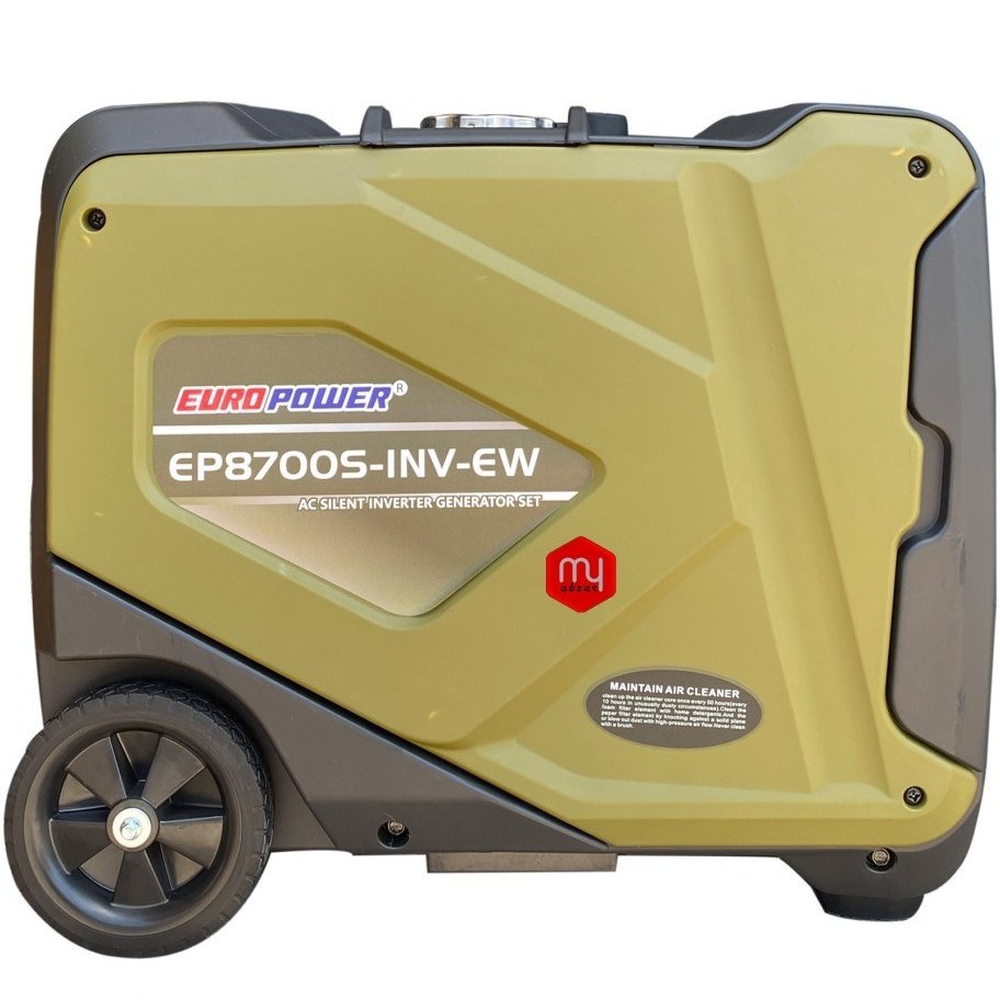 موتور برق سایلنت اینورتر 5 کیلووات یورو پاور مدل EP8700S INV EW با گارانتی